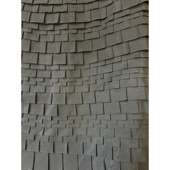 Per Se Black Textured Layered Skirt Size 10 US/12 UK - Picture 3 of 8